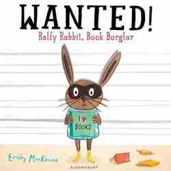 Wanted Ralfy Rabbit Book Burglar -0