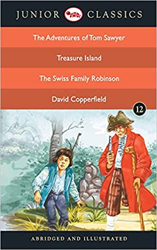 Junior Classic: The Adventures of Tom Sawyer, Treasure Island, the Swiss Family Robinson, David Copperfield-0