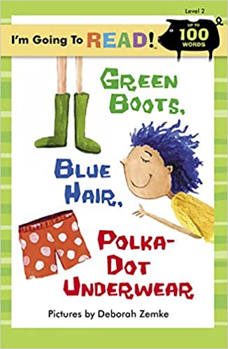 Green Boots, Blue Hair, Polka-Dot Underwear-0