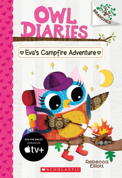Eva's Campfire Adventure: A Branches Book (Owl Diaries #12)-0