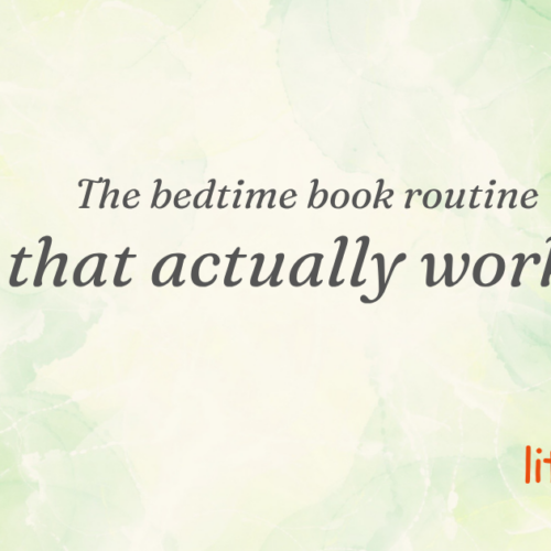 The bedtime book routine that actually works
